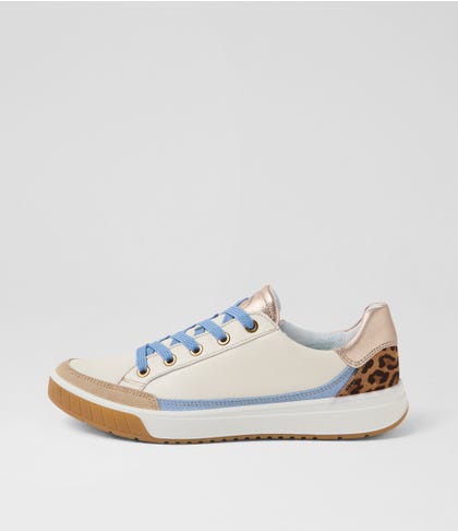 Rom 04 Sand Multi Leather Sneakers