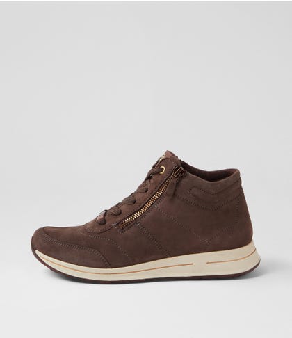 Osaka 08 Taupe Suede Ankle Boots