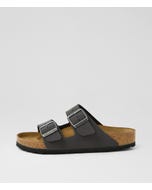 Arizona Velvet Grey Birkibuc Slides
