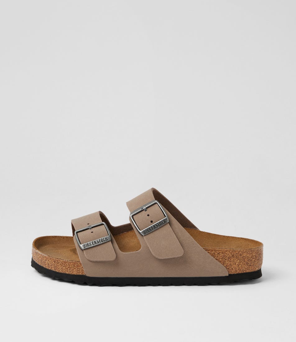 Arizona Grey Taupe Birkibuc Slides