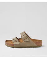 Arizona Faded Khaki Birkoflor Slides