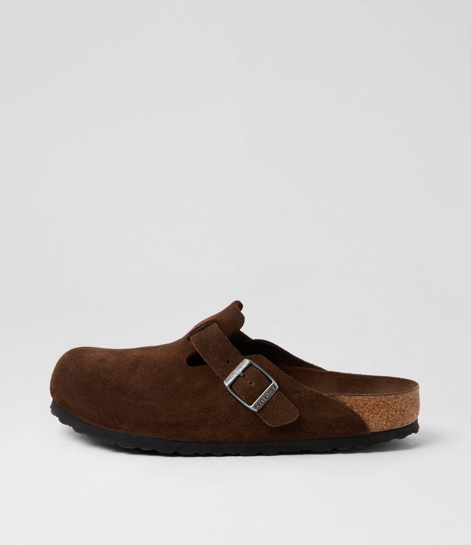 Boston Soft Footbed Carafe Suede Sandals