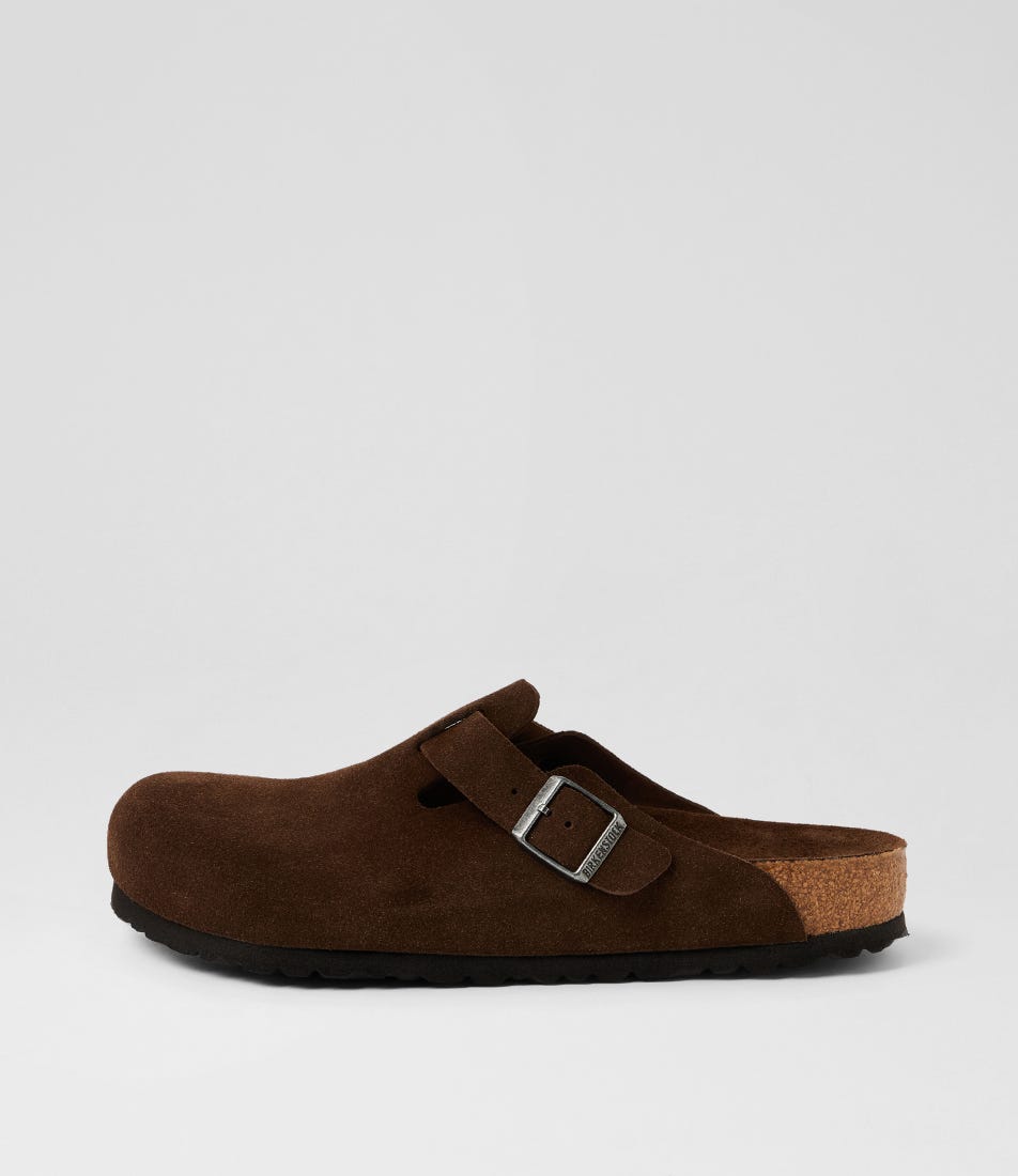Boston Soft Footbed Mens Carafe Suede Mules