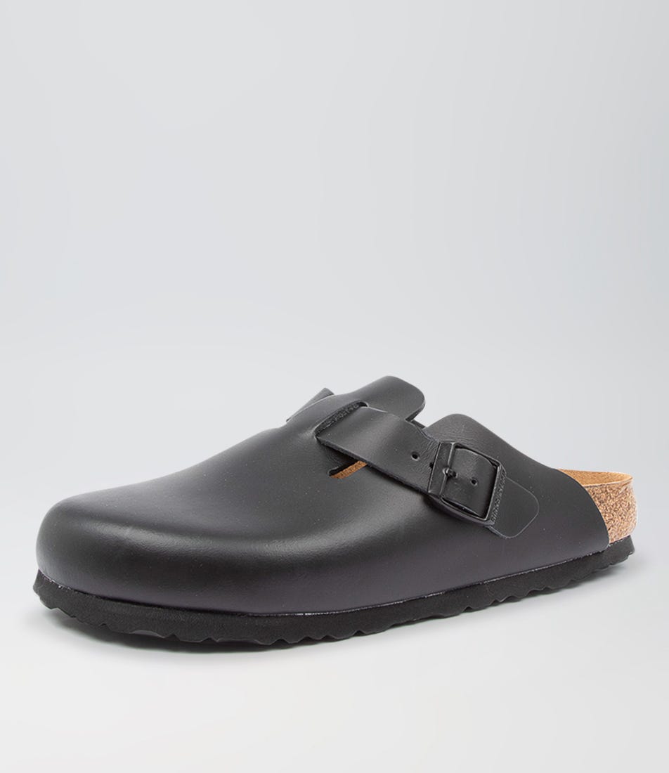 Boston W Narrow Black by Birkenstock