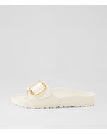 Madrid Big Buckle Eggshell Eva Slides