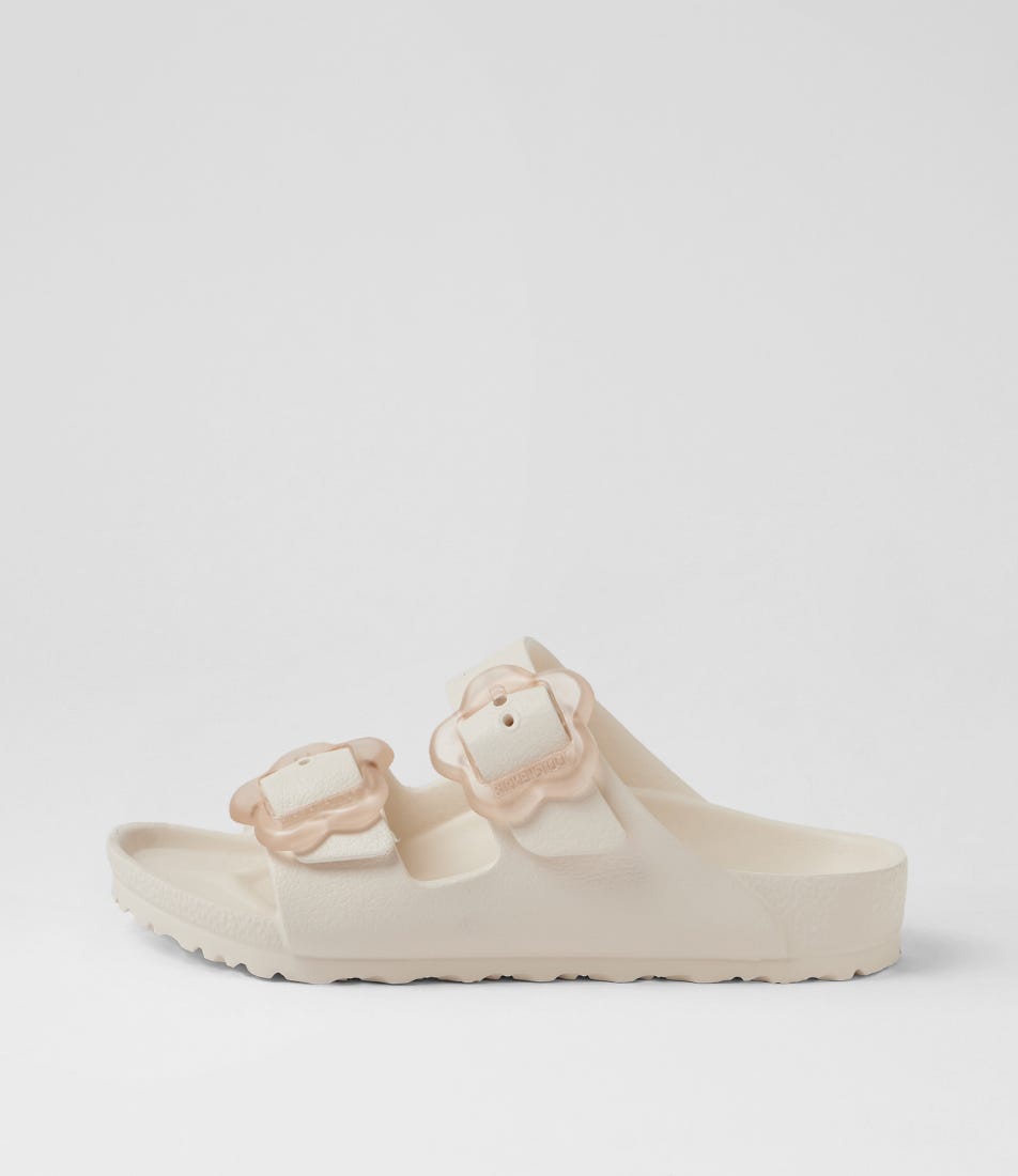 Arizona Flower Junior Eggshell Eva Slides