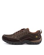 Tory Dark Brown Leather Flat Shoes