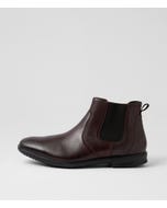 Porter Chestnut Leather Chelsea Boots