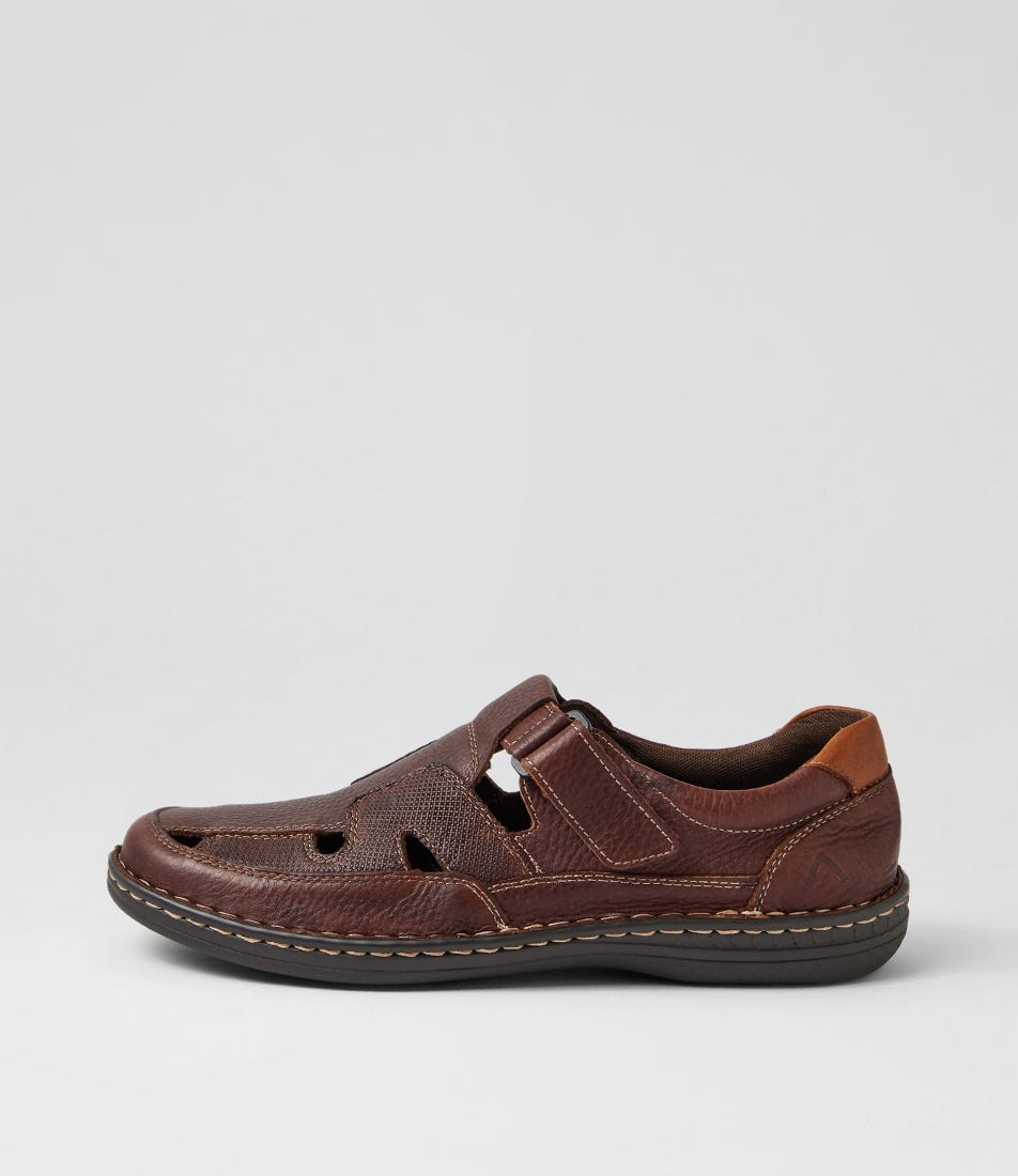 SUMO BROWN TUMBLE LEATHER