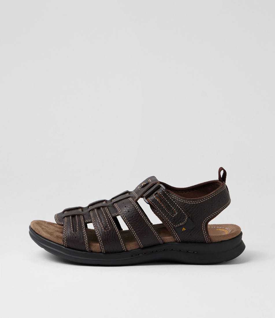 Ipanema Choc Worn Saddle Leather Sandals