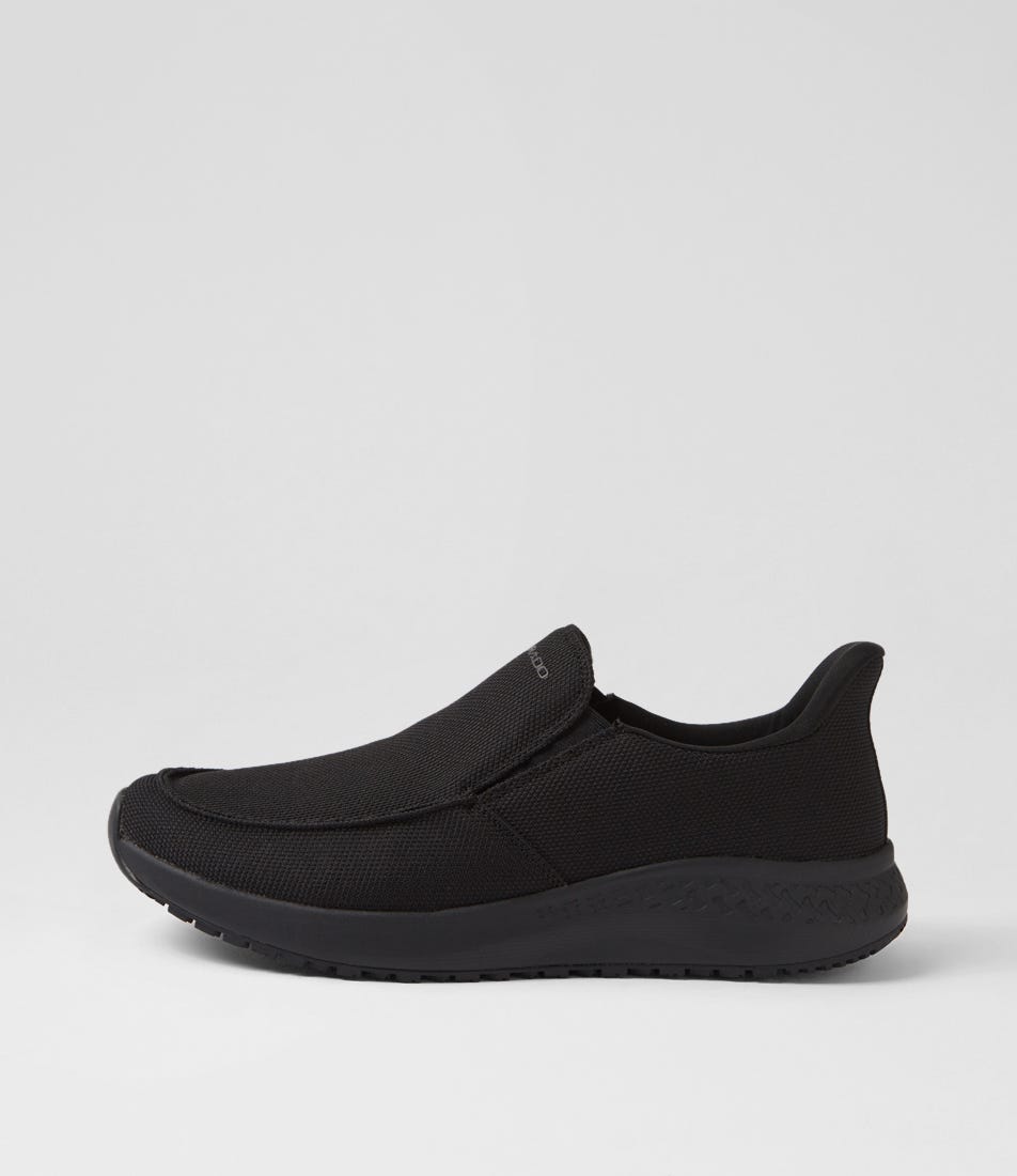 Orsen Black Knit Sneakers
