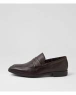 Brad Brown Leather Flat Shoes