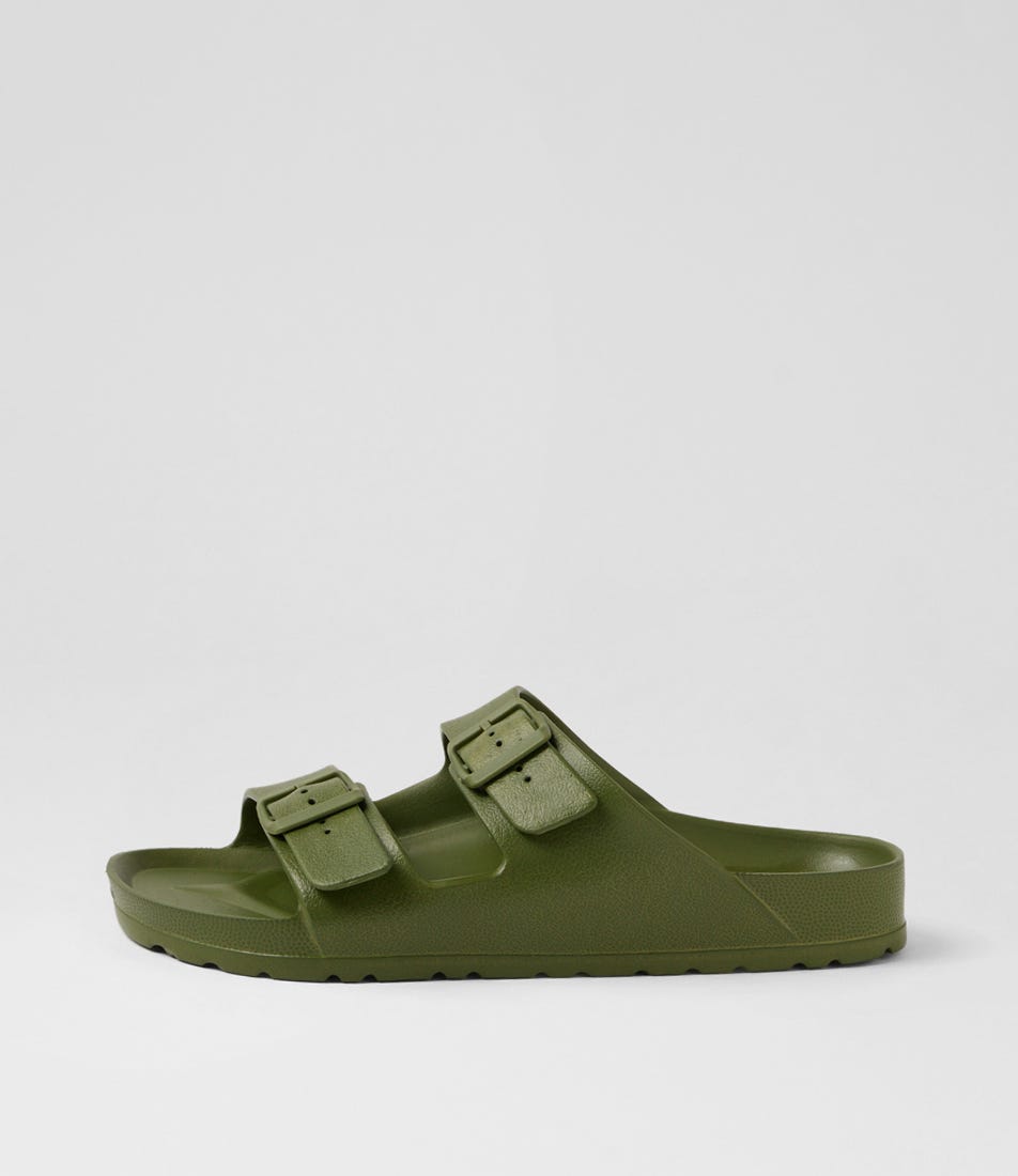 Poolside L Khaki Eva Sandals by Colorado