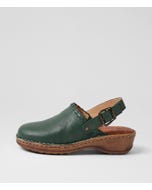 Nolana Forest Leather Heels