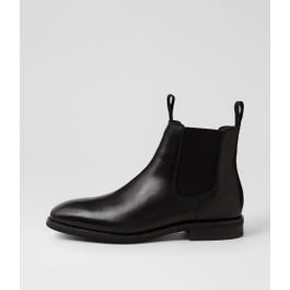Colorado Rodeo Boot Rodeo Black Leather Chelsea Boots by Colorado