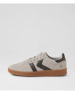 Condor Grey Leather Microsuede Sneakers