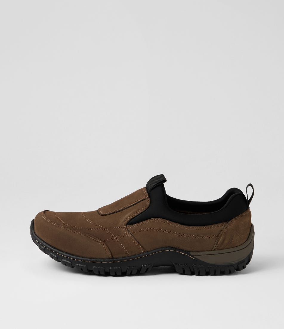 Tonal Mushroom Tumble Nubuck Flat Shoes