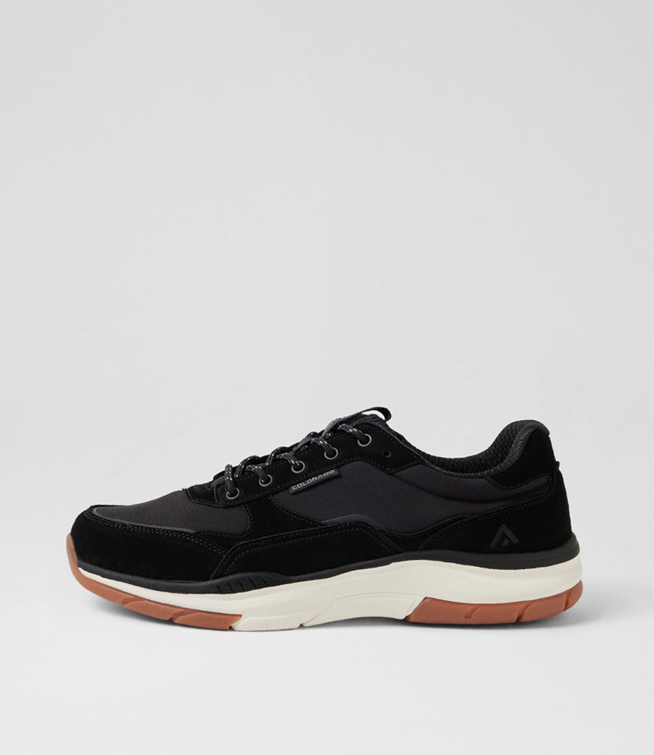 Zapa Black Mesh Sneakers