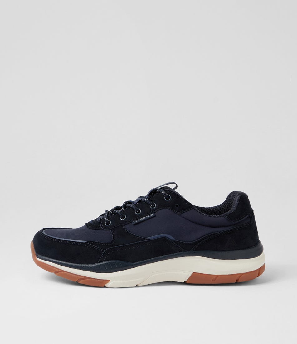 Zapa Navy Mesh Sneakers