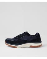 Zapa Navy Mesh Sneakers