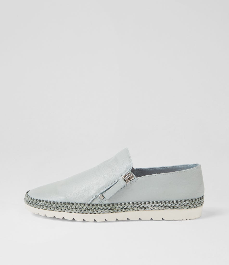 Ashli Pale Blue Multi Flat Shoes