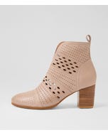Doltin Cappuccino Leather Ankle Boots