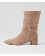 Curre Latte Suede Calf Boots