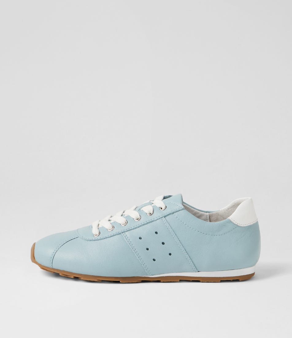 Malm Denim Leather Sneakers