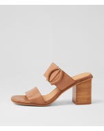 Nixoni Tan Natural Leather Sandals