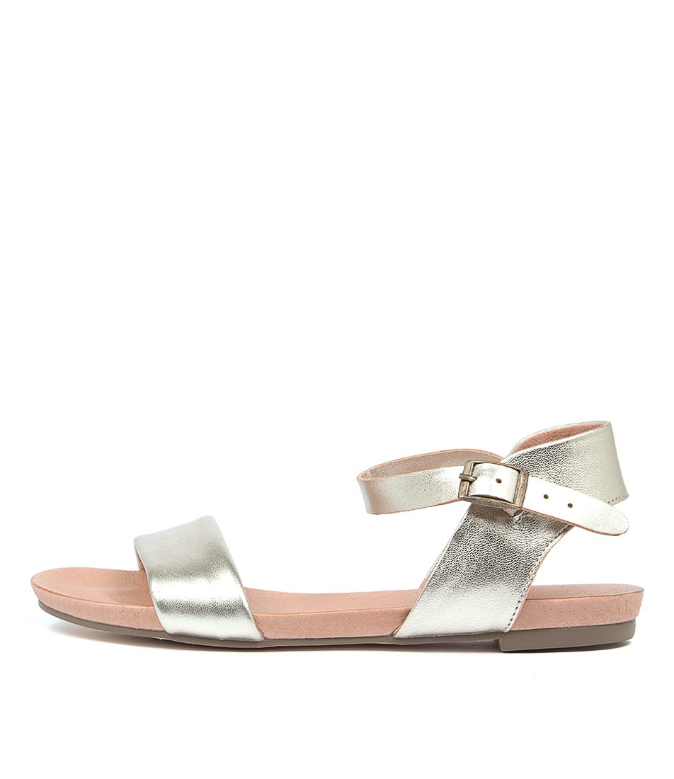 Jinnit Pale Gold Pale Gold Leather