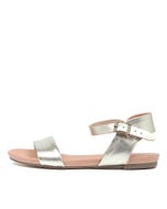 Jinnit Pale Gold Pale Gold Leather