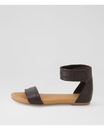 Juzz Choc Leather Sandals