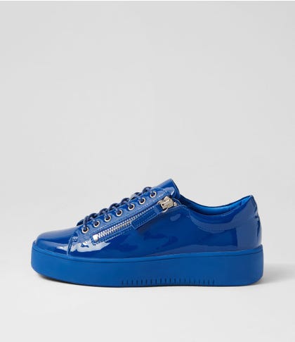 Laila Dj Cobalt Cobalt Sole Patent Leather
