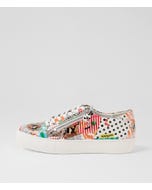Froggy Collage 2 White Patent Leather Sneakers
