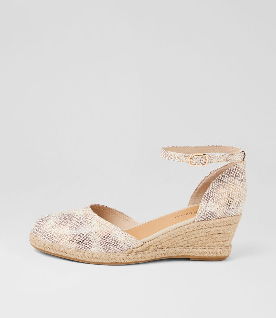 Rylen Ombre Metal Leather Wedges