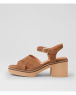 Jemi Light Choc Suede Sandals
