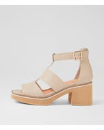 Jasty Vanilla Leather Sandals