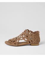 Pietro Light Choc Suede Sandals