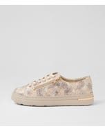 Wovi Ombre Metal Leather Sneakers