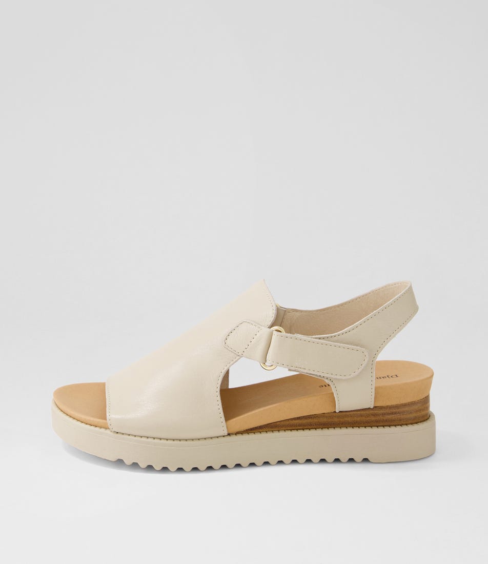Alannies Almond Leather Sandals