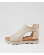 Ambatto Almond Leather Sandals