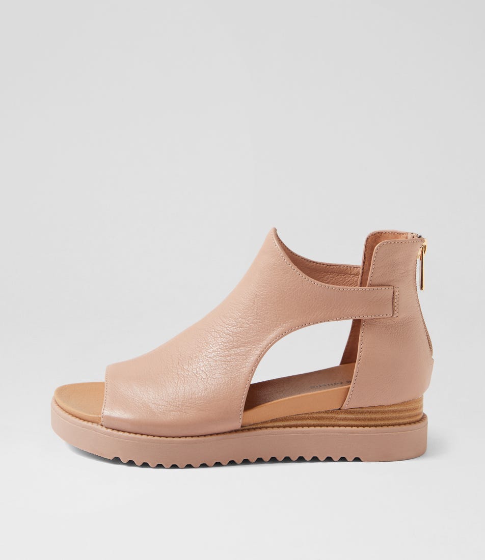 Ambatto Cappuccino Leather Sandals