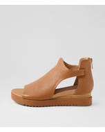 Ambatto Dark Tan Leather Sandals