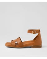 Efron Tan Leather Sandals