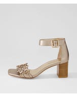 Jonass Champagne Leather Sandals