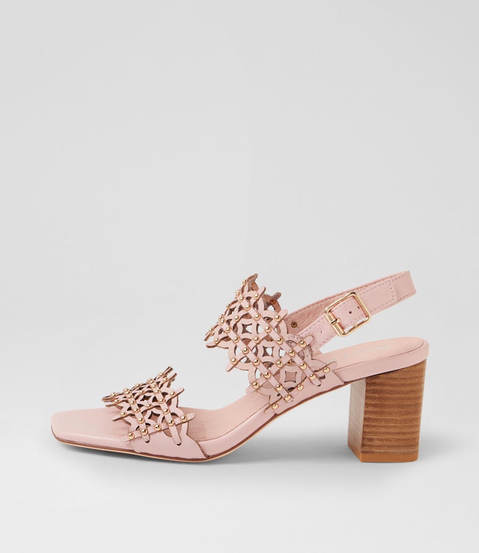 Jully Mushroom Leather Sandals
