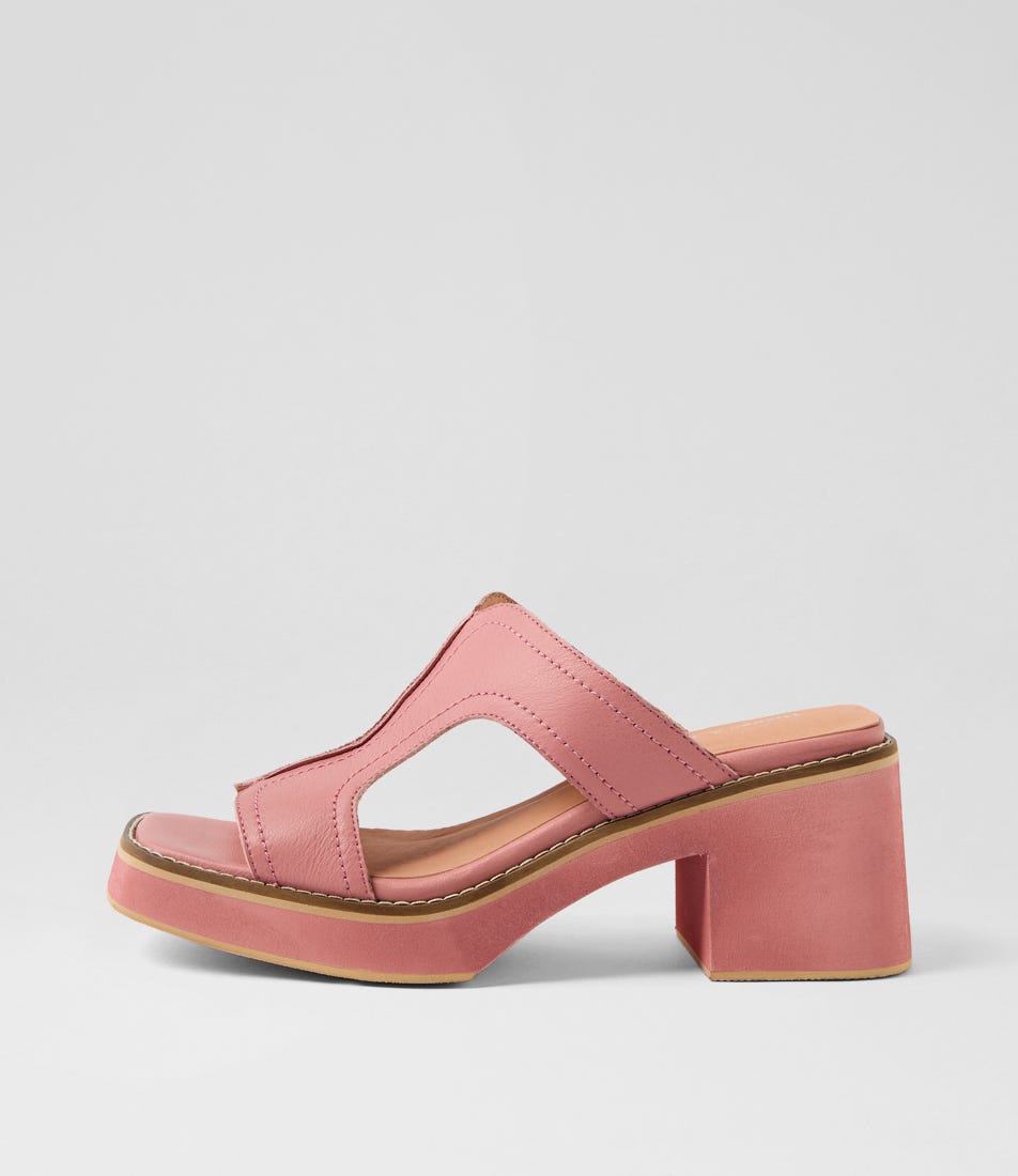 Jirra Pretty Pink Leather Sandals