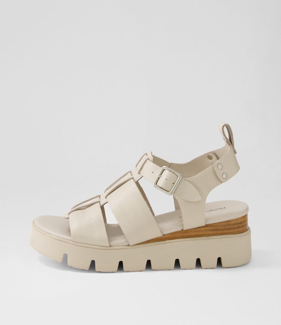 Relie Almond Leather Sandals