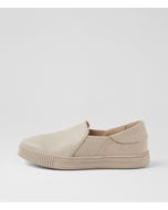 Teamony Almond Leather Sneakers