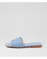 Gamping Denim Fabric Slides
